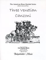 3 VENETIAN CANZONI cover